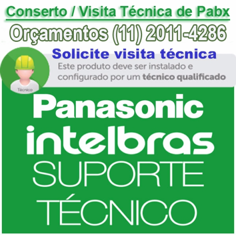 Conserto de PABX em GUARULHOS - Autorizada PABX Intelbras e Panasonic