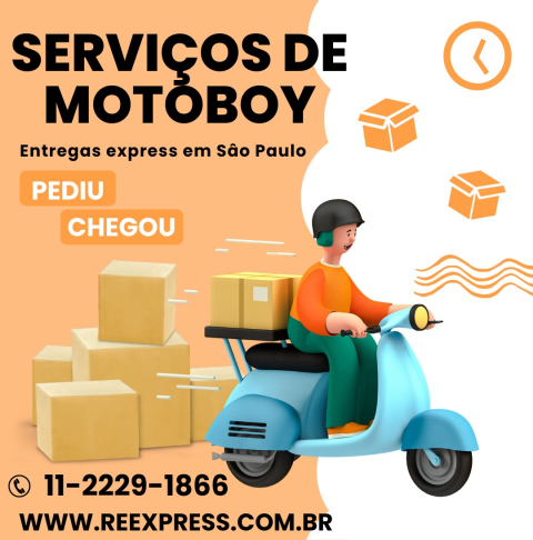 Transportes com Motoboy 11-2229-1866