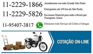 Motoboy em Guarulhos para Transporte Urgente - Contato: 11-2229-1866