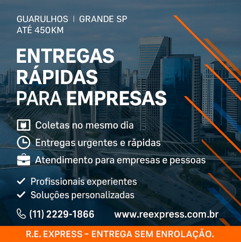 Motoboy Guarulhos 7 dias por semana | Entregas rápidas, seguras e conf